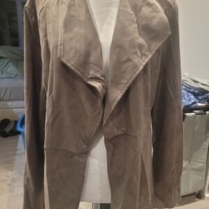 Elegant Taupe Women's Blazer